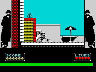 Hudson Hawk screenshot 3 for ZX Spectrum
